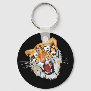 Roaring Tiger Keychain