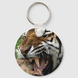 Roaring Tiger Keychain