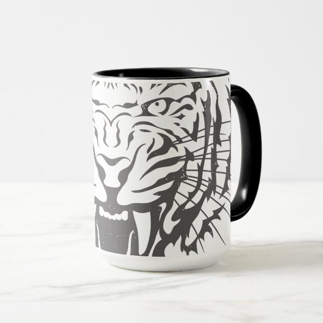 Roaring Tiger Mug (Front Right)