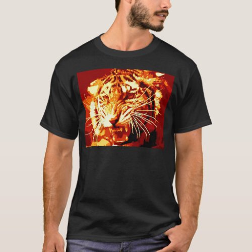 Roaring Tiger T_Shirt