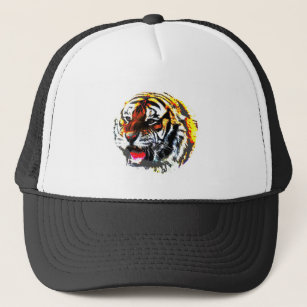Roaring Tiger Trucker Hat
