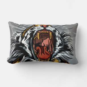 Roaring Tiger Year Design Lumbar Pillow