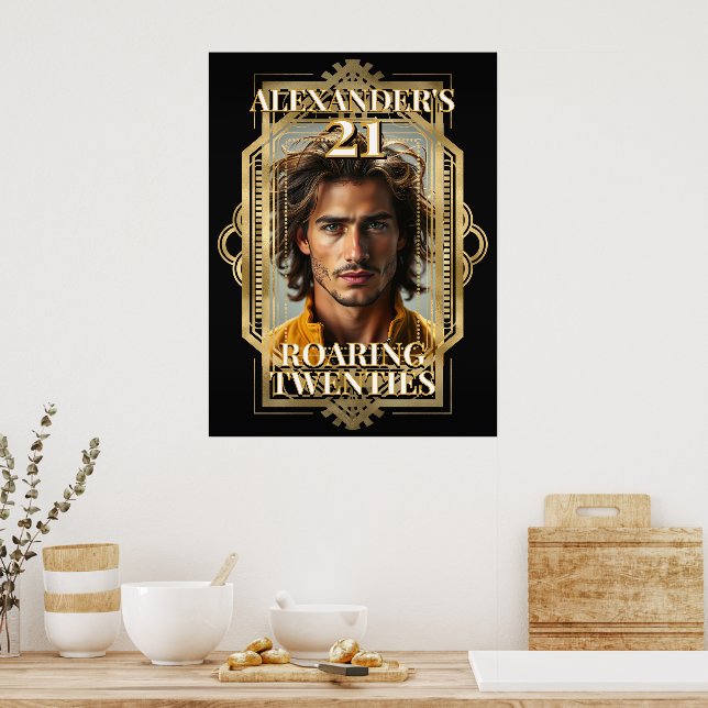 Roaring Twenties 21st Photo Poster (Kitchen)