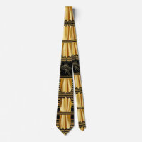 Roaring Twenties Art Deco Neck Tie