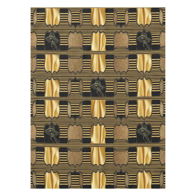 Roaring Twenties Art Deco Tablecloth (Front)