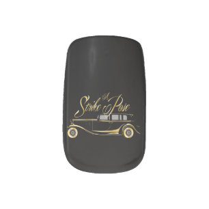 Roaring Twenties Gatsby Style Minx Nail Wraps