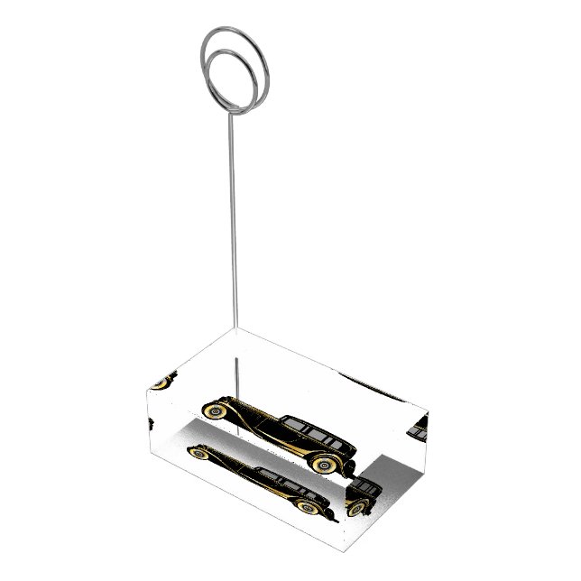 Roaring Twenties Gatsby Style Table Number Holder (Corner)