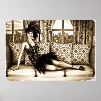 Roaring Twenties Poster by YourFantasyWorld at Zazzle