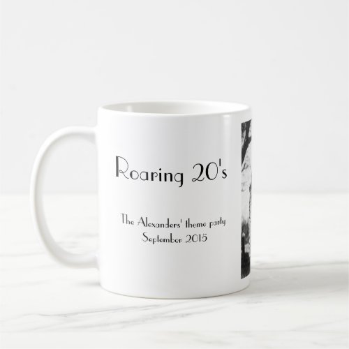 Roaring Twenties Prohibition Party Favor Coffee Mug