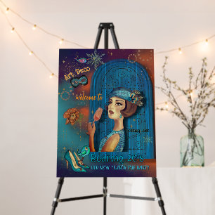 Roaring Twenties Revival Art Deco Foam Board