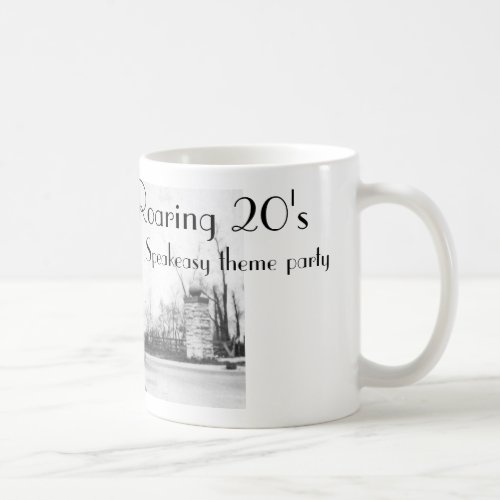 Roaring Twenties Speakeasy 1920s Coffee Mug