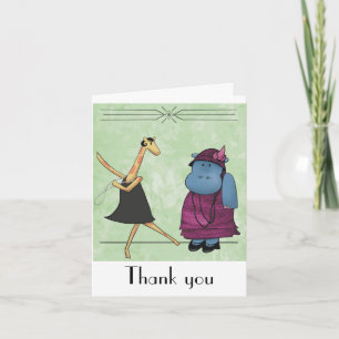 Roaring Twenties Thank You Card