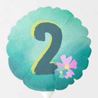 Roarsome 2nd Girls Birthday party  Balloon