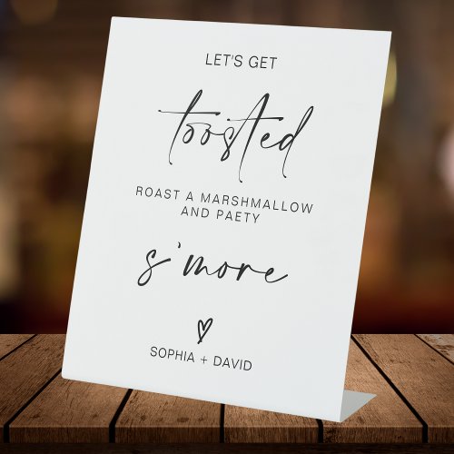 Roast a Marshmallow and Party Smore Station Sign