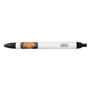 Roast chicken cartoon illustration pen