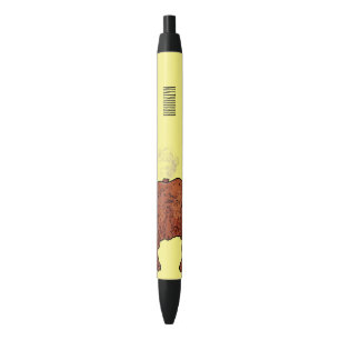 Roast chicken cartoon illustration  pen