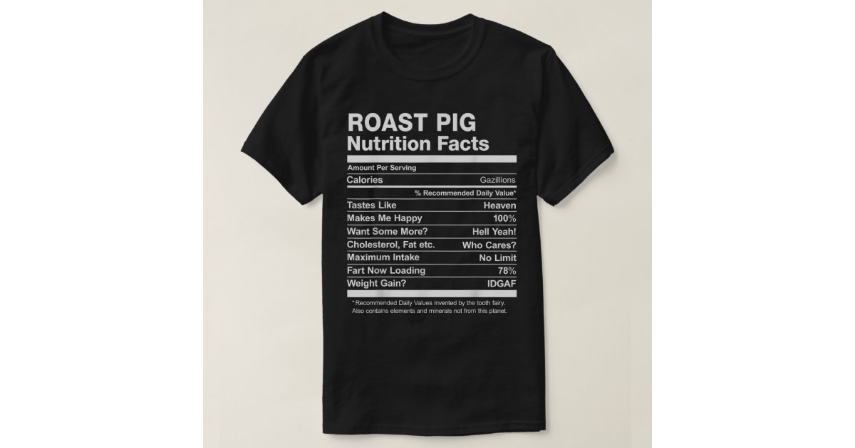 funny roasted pig