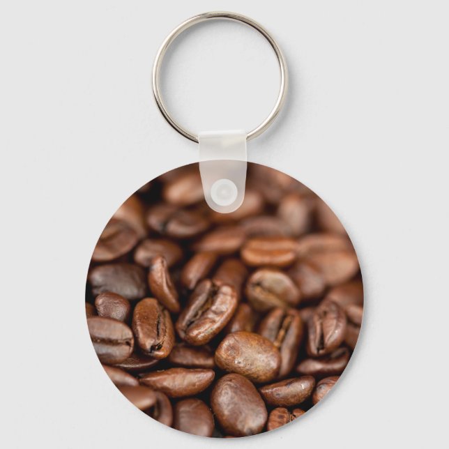 Roasted Coffee Beans Keychain (Front)