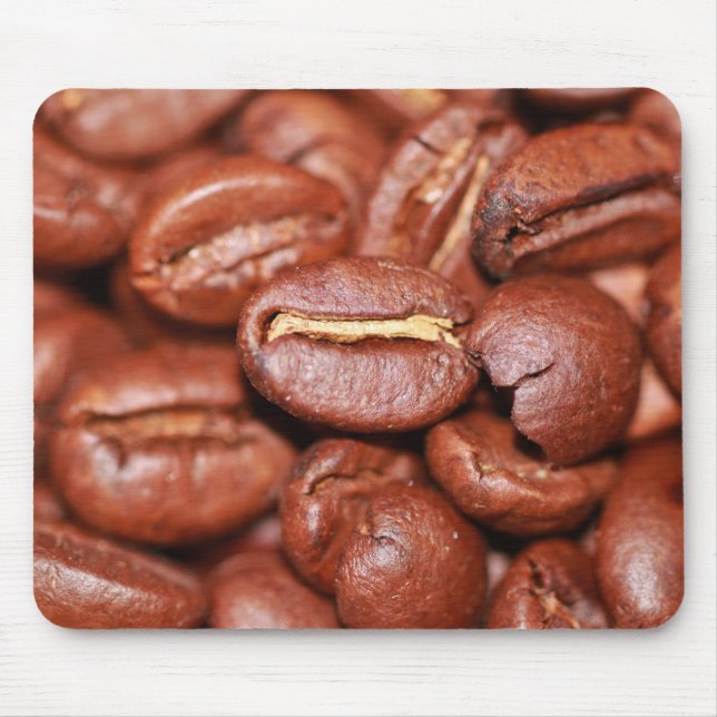 Roasted Coffee Beans Mouse Pad (Front)