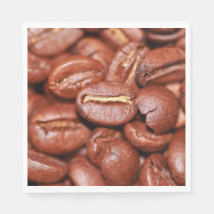 Roasted Coffee Beans Napkins