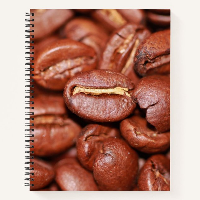 Roasted Coffee Beans Notebook (Front)