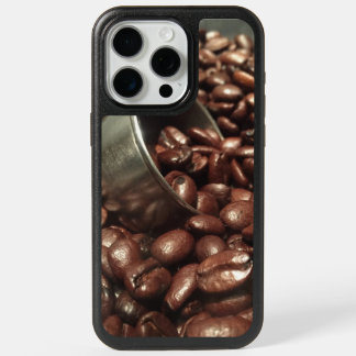 Roasted Coffee Beans Silver Scoop Photo iPhone 15 Pro Max Case