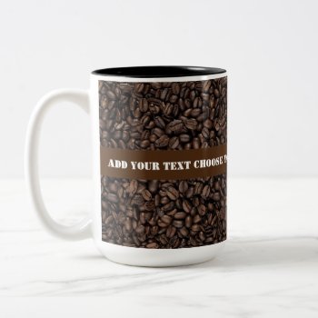 Roasted Coffee Beans Two_tone Mugs by Pick_Up_Me at Zazzle