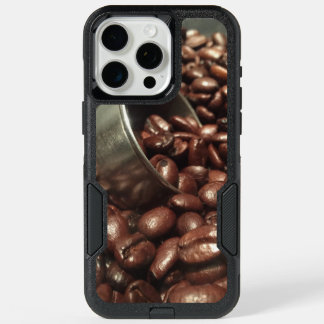 Roasted Coffee Beans With Silver Scoop Photograph iPhone 15 Pro Max Case