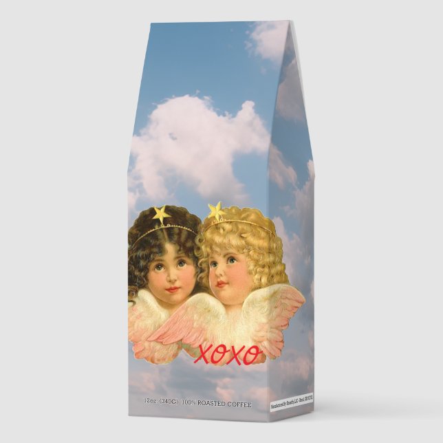 Roasted Coffee CUSTOM DESIGN ANGELS XOXO (Front)