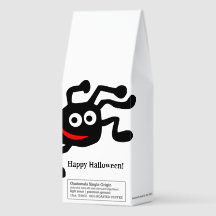 Roasted Coffee HAPPY HALLOWEEN FUN CARTOON SPIDER