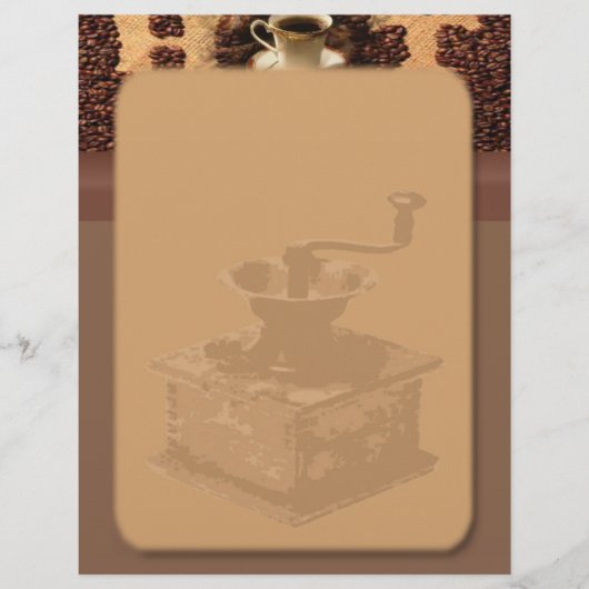 Roasted Coffee Letterhead (Front)