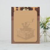 Roasted Coffee Letterhead (Standing Front)