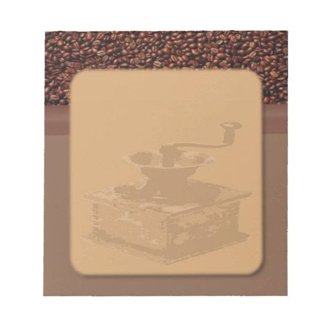 Roasted Coffee Notepad (Front)