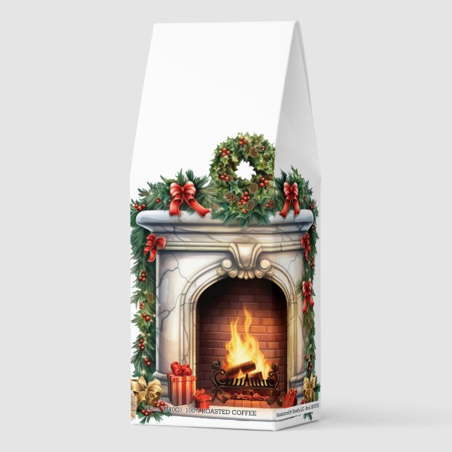 Roasted Coffee Sleeping Santa (Front)