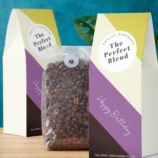 Roasted Coffee with Non-Binary Flag Design (Creator Uploaded)