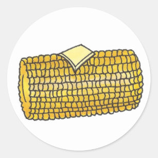 Yellow Corn Cob Stickers - 12 Results | Zazzle