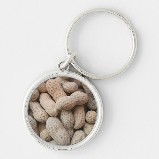 Roasted Salted Peanuts in the Shell Keychain (Front)