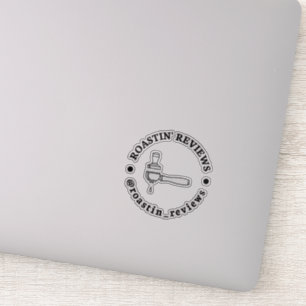Roastin Reviews Sticker