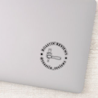 Roastin Reviews Sticker