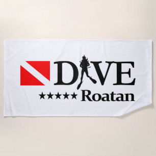 Roatan DV4 Beach Towel