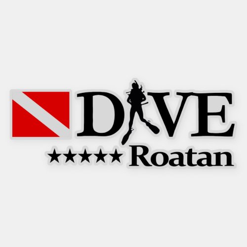 Roatan DV4 Sticker