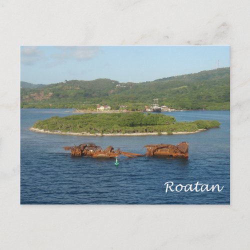 Roatan Honduras Postcard