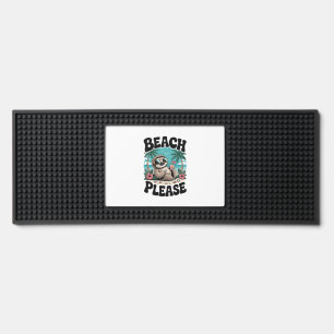 Roatan Honduras Sloth Summer Bar Mat