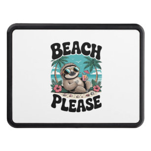 Roatan Honduras Sloth Summer Hitch Cover
