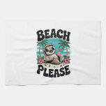 Roatan Honduras Sloth Summer Kitchen Towel