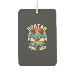 Roatan Honduras Sloth T-Shirt Air Freshener