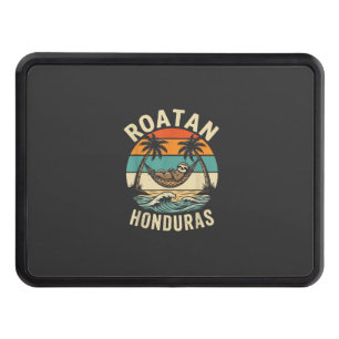 Roatan Honduras Sloth T-Shirt Hitch Cover