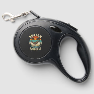 Roatan Honduras Sloth T-Shirt Retractable Pet Leash