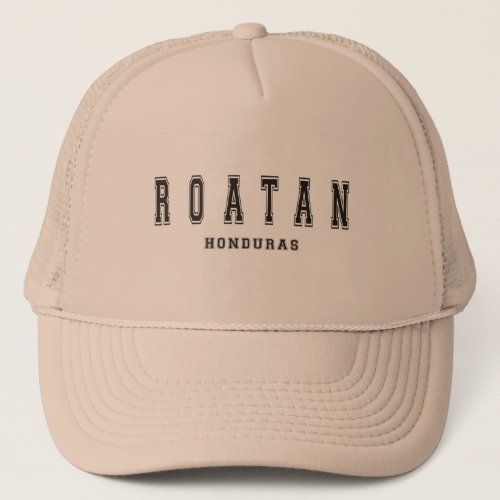 Roatan Honduras Trucker Hat