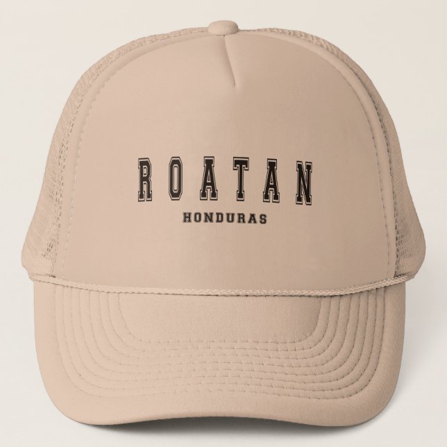 Roatan Honduras Trucker Hat (Front)